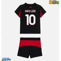 AC Milan Rafael Leao #10 Hjemmedraktsett Barn 2025-26 Kortermet (+ Korte bukser)